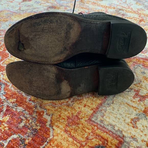 Vintage Justin Western Combat Boots - Picture 5 of 6